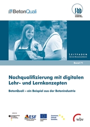 Nachqualifizierung mit digitalen Lehr- und Lernkonzepten - Cover