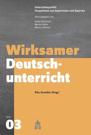 Wirksamer Deutschunterricht - Cover