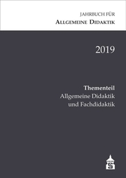 Jahrbuch für Allgemeine Didaktik 2019