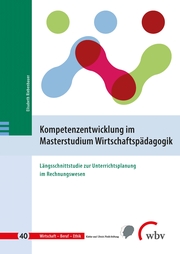 Kompetenzentwicklung im Masterstudium Wirtschaftspädagogik - Cover