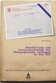 Beurteilung und Popularisierung der Pädagogischen Lesungen in der DDR - Cover