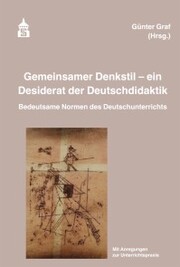 Gemeinsamer Denkstil - ein Desiderat der Deutschdidaktik - Cover
