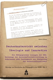 Deutschunterricht zwischen Ideologie und Innovation - Cover