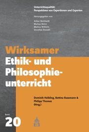 Wirksamer Ethik- und Philosophieunterricht - Cover