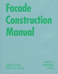 Facade Contruction Manual - Cover