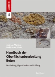 Handbuch der Oberflächenbearbeitung Beton - Abbildung 1