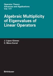 Algebraic Multiplicity of Eigenvalues of Linear Operators