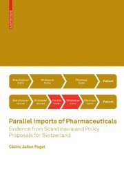 Parallel Imports of Pharmaceuticals - Cover