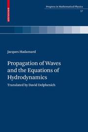Propagation of Waves and the Equations of Hydrodynamics