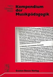 Kompendium der Musikpädagogik - Cover