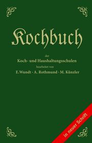 Kochbuch der Koch- und Haushaltungsschule - Cover