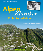 Alpenklassiker für Motorradfahrer - Cover
