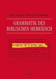 Grammatik des Biblischen Hebräisch - Cover