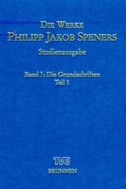 Paket Die Werke Philipp Jakob Speners - Studienausgabe