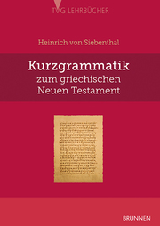 Kurzgrammatik zum griechischen Neuen Testament - Cover