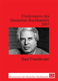 Saul Friedländer - Cover