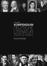Buchners Kompendium Deutsche Literatur Kommentar - Cover