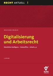 Digitalisierung und Arbeitsrecht - Cover