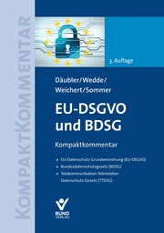 EU-DSGVO und BDSG - Cover