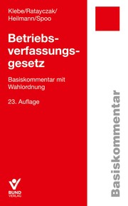 Betriebsverfassungsgesetz (BetrVG) - Cover