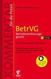 BetrVG Betriebsverfassungsgesetz - Cover