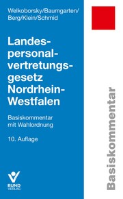 Landespersonalvertretungsgesetz Nordrhein-Westfalen - Cover