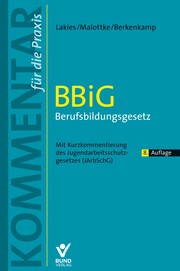 BBiG - Berufsbildungsgesetz - Cover