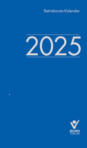 Betriebsrats-Kalender 2025 - Cover
