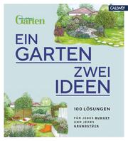 Ein Garten - zwei Ideen - Cover