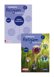 Kombi-Paket: Kursbuch Religion Elementar 8 - Ausgabe 2017 für Bayern