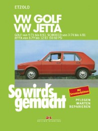 VW Golf 9/74 bis 8/83, Scirocco von 3/74 bis 4/81, Jetta von 8/79 bis 12/83