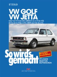 VW Golf 9/74-8/83, VW Scirocco 2/74-4/81, VW Jetta 8/79-12/83, VW Caddy 9/82-4/92 - Cover