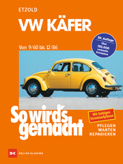 VW Käfer 34-50 PS - 9/60 bis 12/86 - Cover