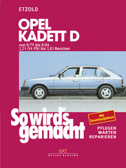 Opel Kadett D 8/79 bis 8/84 - Cover