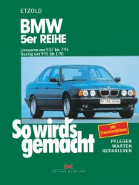 BMW 5er Reihe - Limousine von 9/87 bis 7/95. Touring von 9/91 bis 1/96 - Cover