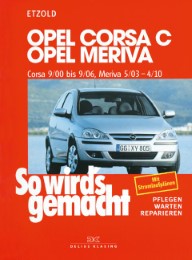 Opel Corsa C 9/00 bis 9/06, Opel Meriva 5/03 bis 4/10 - Cover
