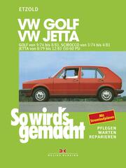 VW Golf 9/74 bis 8/83, Scirocco von 3/74 bis 4/81, Jetta von 8/79 bis 12/83 - Cover