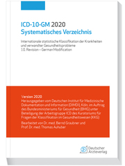 ICD-10-GM 2020 Systematisches Verzeichnis - Cover
