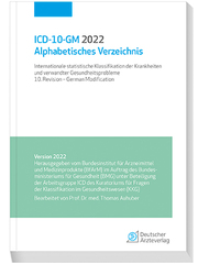 ICD-10-GM 2022 Alphabetisches Verzeichnis - Cover