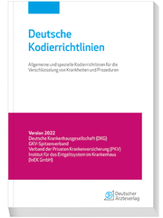 Deutsche Kodierrichtlinien 2022 - Cover