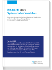 ICD-10-GM 2023 Systematisches Verzeichnis - Cover