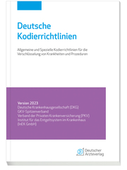 Deutsche Kodierrichtlinien 2023 - Cover
