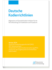 Deutsche Kodierrichtlinien Version 2024 - Cover
