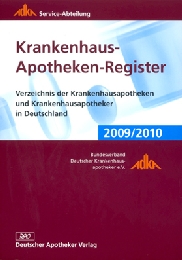 Krankenhaus-Apotheken-Register 2009/2010