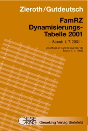 FamRZ Dynamisierungs-Tabelle 2001