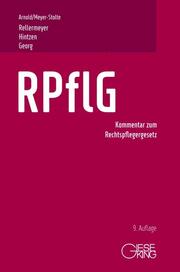 RPflG - Cover
