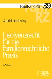 Insolvenzrecht für die familienrechtliche Praxis - Cover