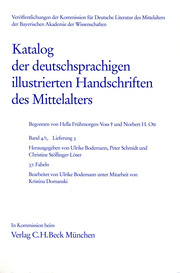 Katalog der deutschsprachigen illustrierten Handschriften des Mittelalters Band 4/1, Lfg.: 27-37