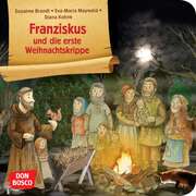 Franziskus und die erste Weihnachtskrippe. Mini-Bilderbuch.
