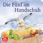 Die Fünf im Handschuh. Mini-Bilderbuch. - Cover